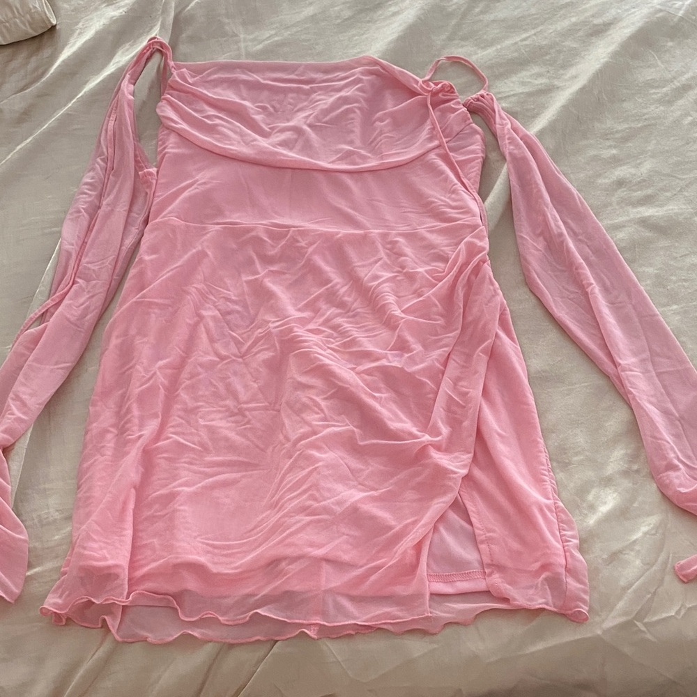 SHEIN Pink Mini Dress
